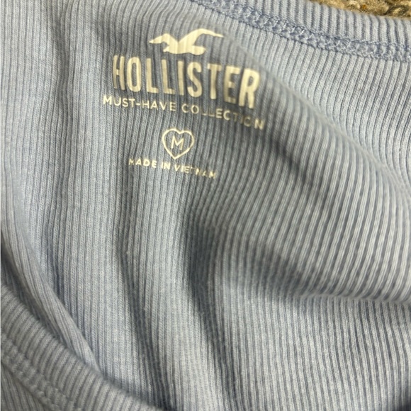 Blue button up top - Picture 2 of 2